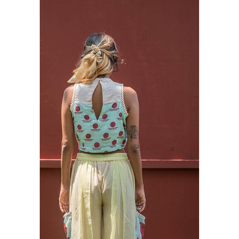 PRATHAA In Cut Snigdha Multi -Color Blouse