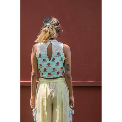 PRATHAA In Cut Snigdha Multi -Color Blouse