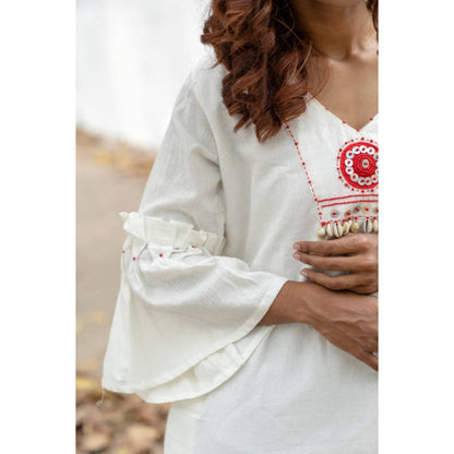 PRATHAA Womens Cotton Co-Ord Set - Shvet