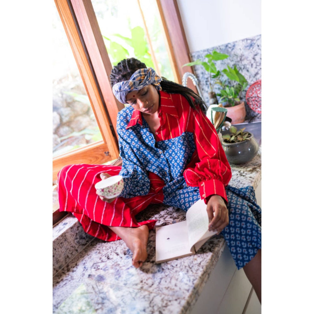 PRATHAA Aastey : Set - Shirt Culottes