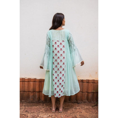PRATHAA Side Panelled Dress- SNIGDHA