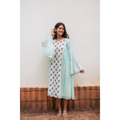 PRATHAA Side Panelled Dress- SNIGDHA