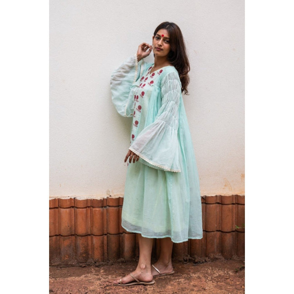 PRATHAA Side Panelled Dress- SNIGDHA