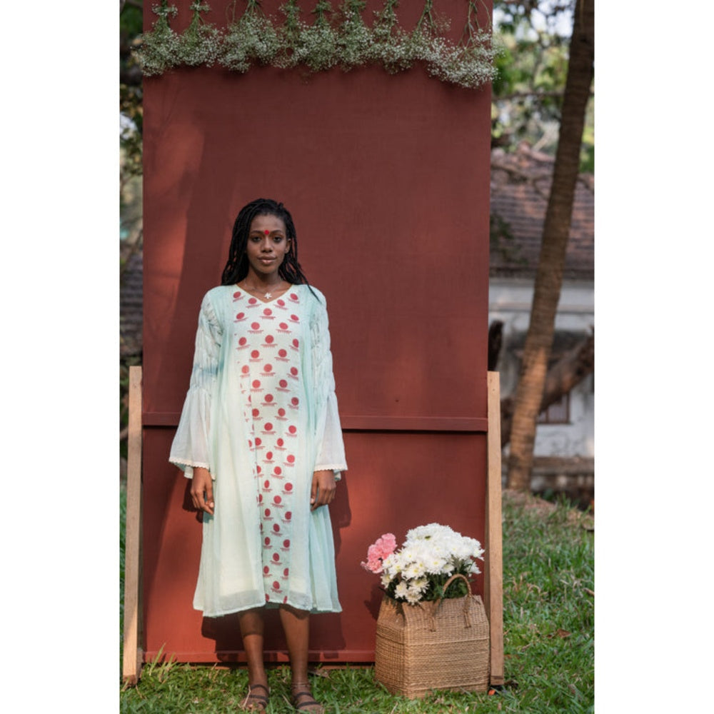 PRATHAA Side Panelled Dress- SNIGDHA