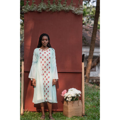 PRATHAA Side Panelled Dress- SNIGDHA