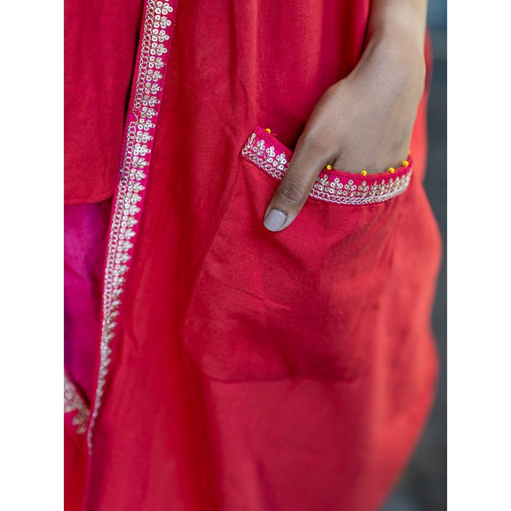 PRATHAA Ehsaas - Harshali Kaftan Jacket