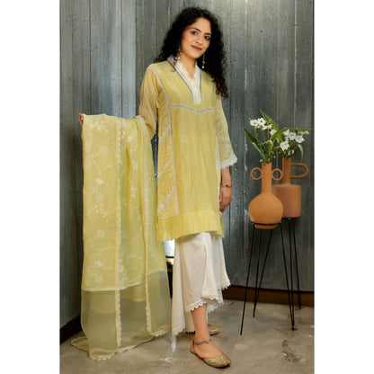 Pairaahan Zaira Kurta Salwar (Set of 3)