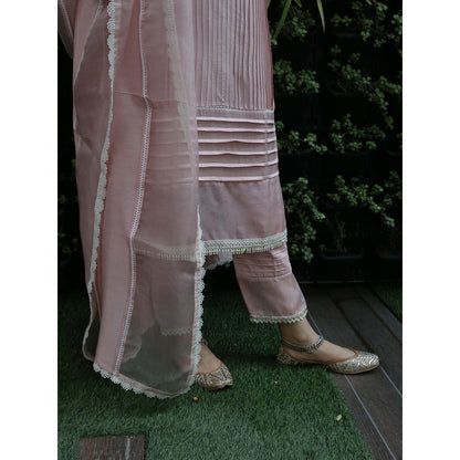 Pairaahan Nilay Kurta Salwar (Set of 3)