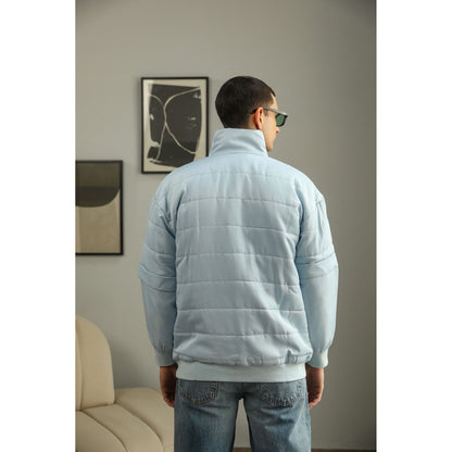 PRIMAL GRAY Blue Recycled Polyester Puffer Jacket