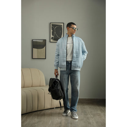 PRIMAL GRAY Blue Recycled Polyester Puffer Jacket