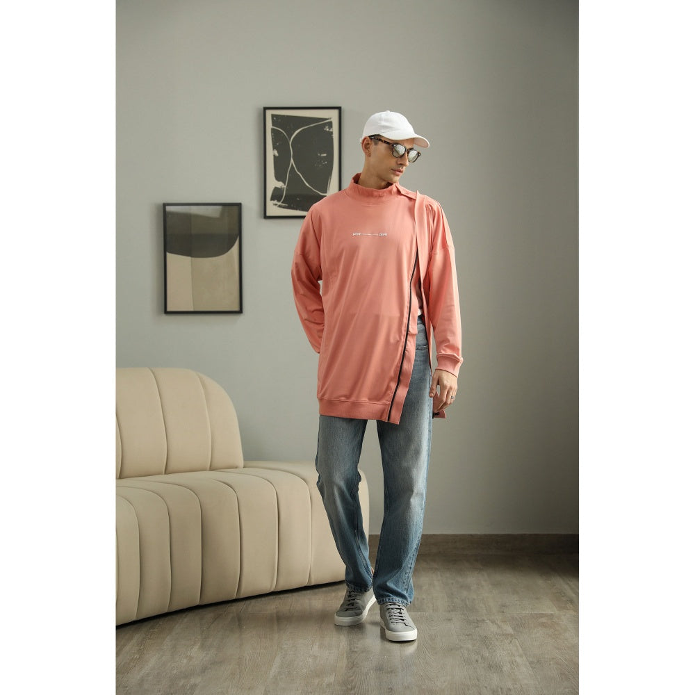PRIMAL GRAY Coral Recycled Polyester Kimono Sleeve Jacket