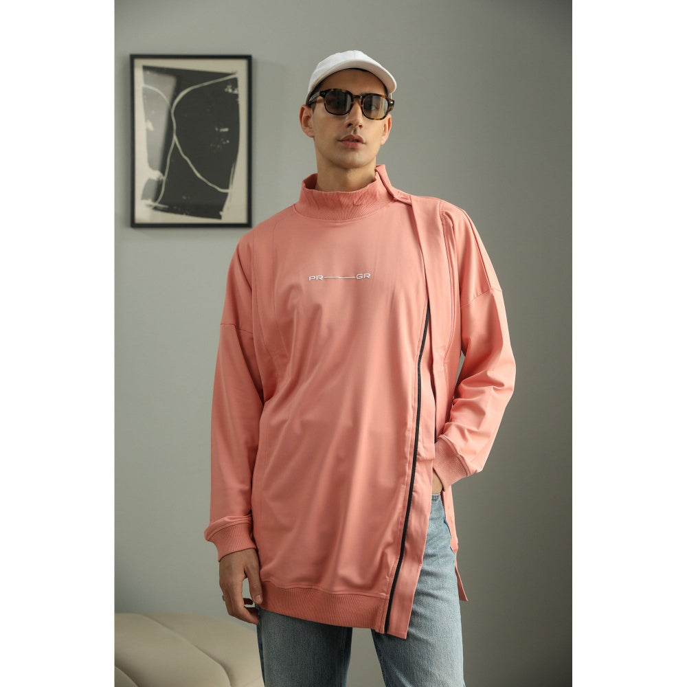 PRIMAL GRAY Coral Recycled Polyester Kimono Sleeve Jacket