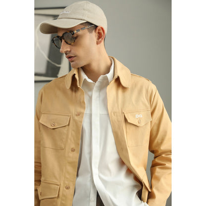 PRIMAL GRAY Beige Organic Cotton Summer Army Trench