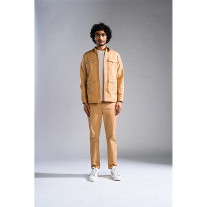 PRIMAL GRAY Beige Organic Cotton Old West-Shirt
