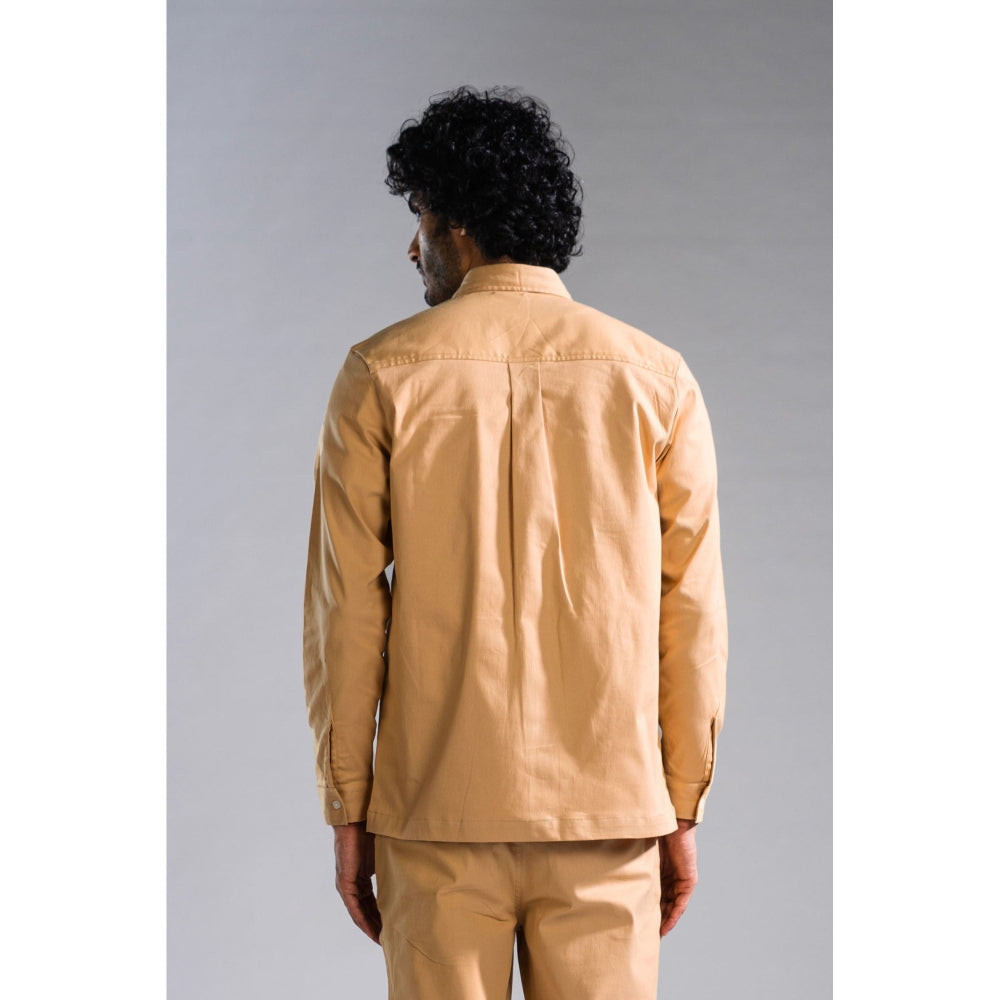 PRIMAL GRAY Beige Organic Cotton Old West-Shirt