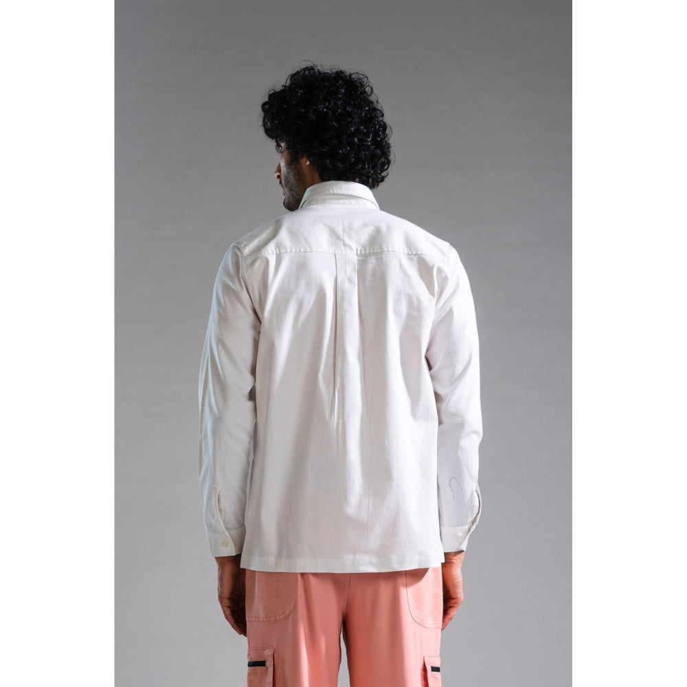 PRIMAL GRAY White Organic Cotton Old West-Shirt