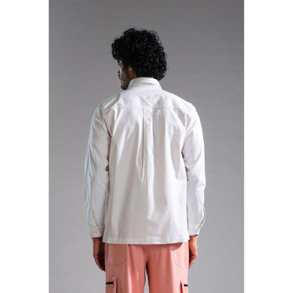 PRIMAL GRAY White Organic Cotton Old West-Shirt