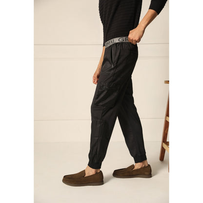 PRIMAL GRAY Black Polyester Cargo Pants