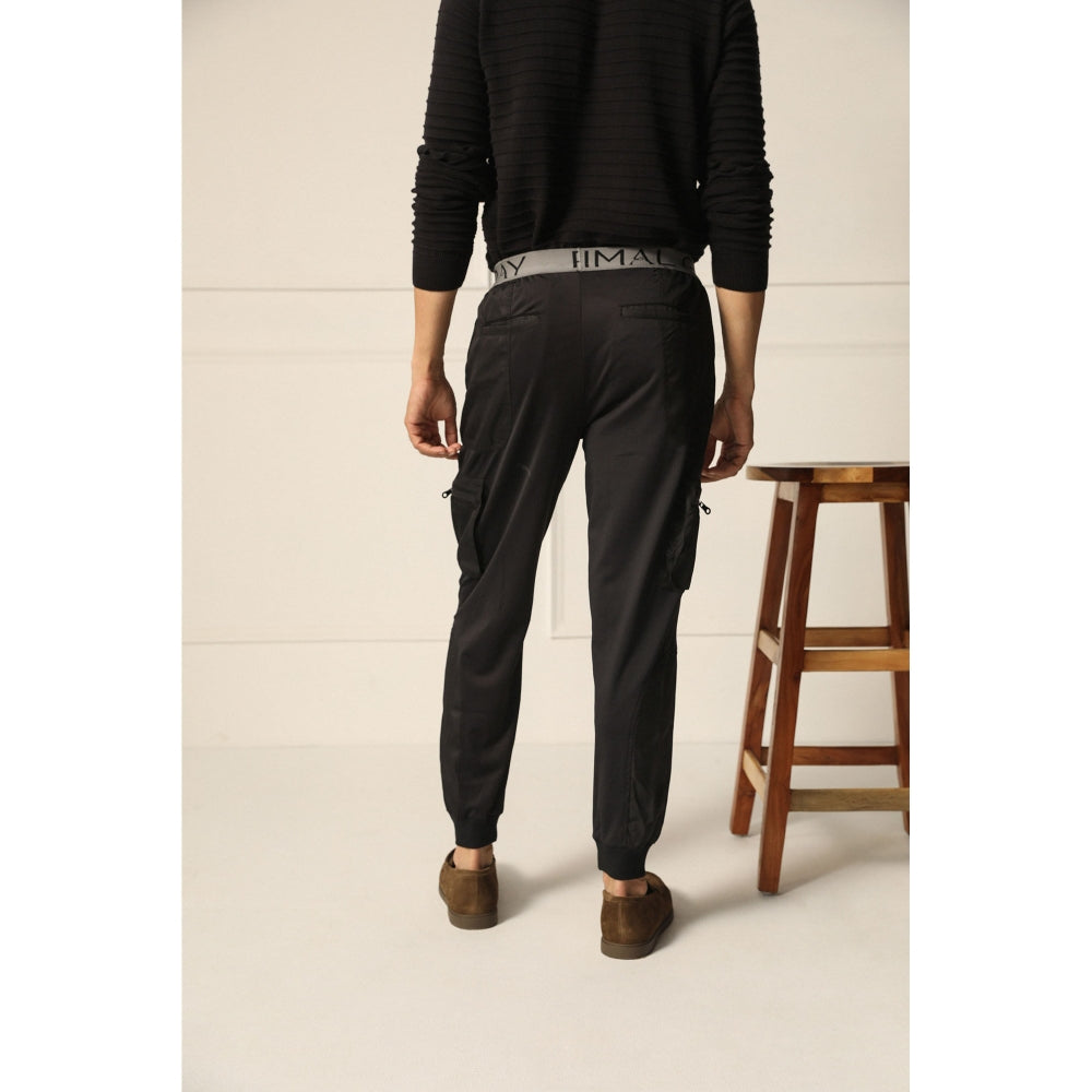 PRIMAL GRAY Black Polyester Cargo Pants