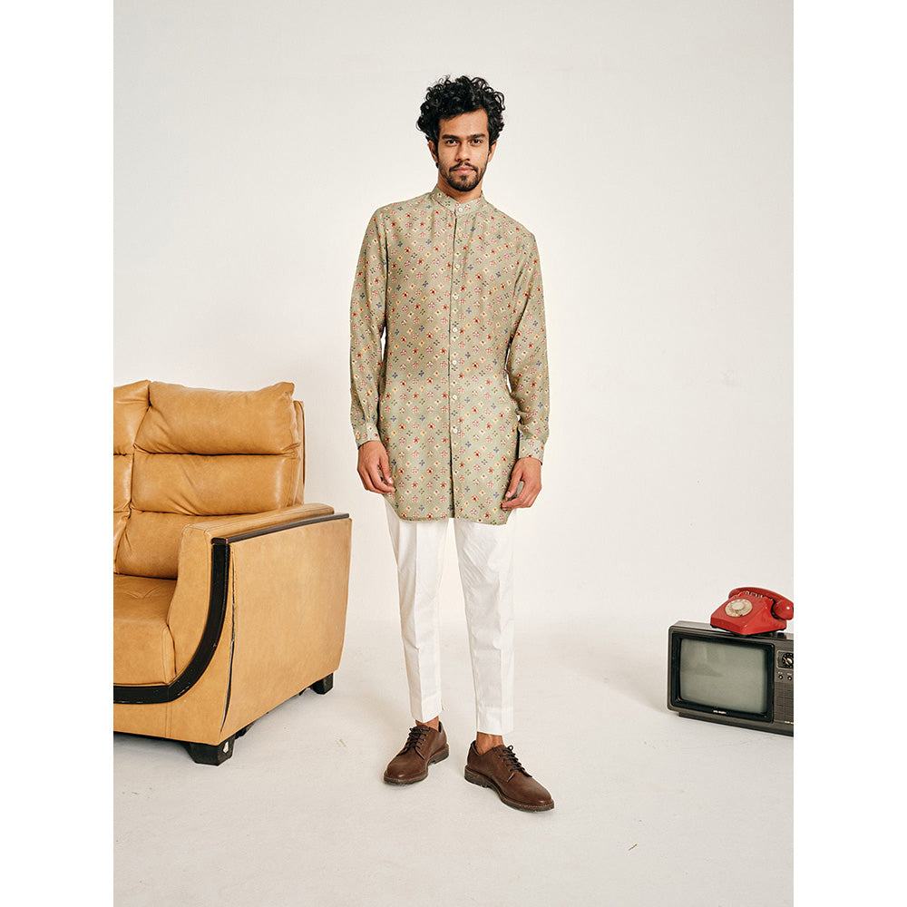 Project Bandi Sitara Jade Malai Cotton Kurta with Pajama (Set of 2)