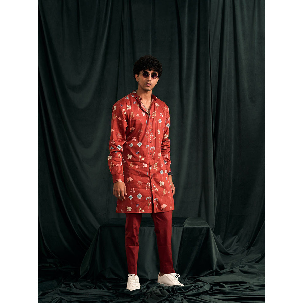 Project Bandi Blaze Mila Cotton Printed Kurta with Matching Pajama (Set Of 2)