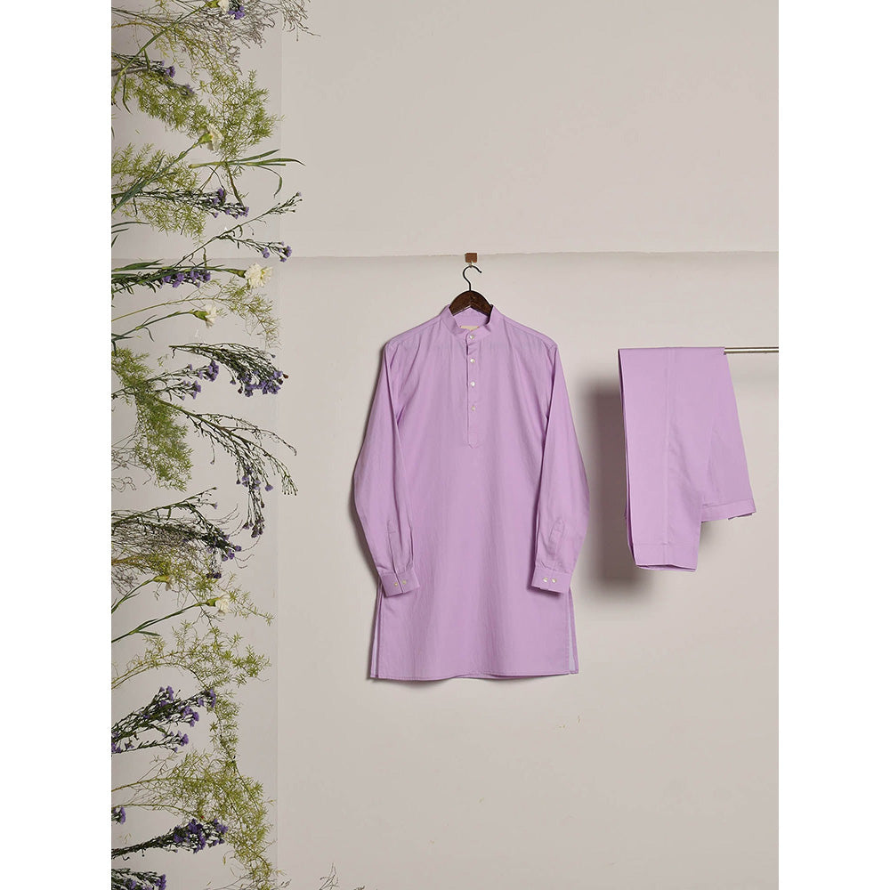 Project Bandi Purple Kurta & Pant (Set of 2)