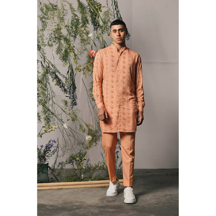 Project Bandi Peach Riviera Kurta & Pant (Set of 2)