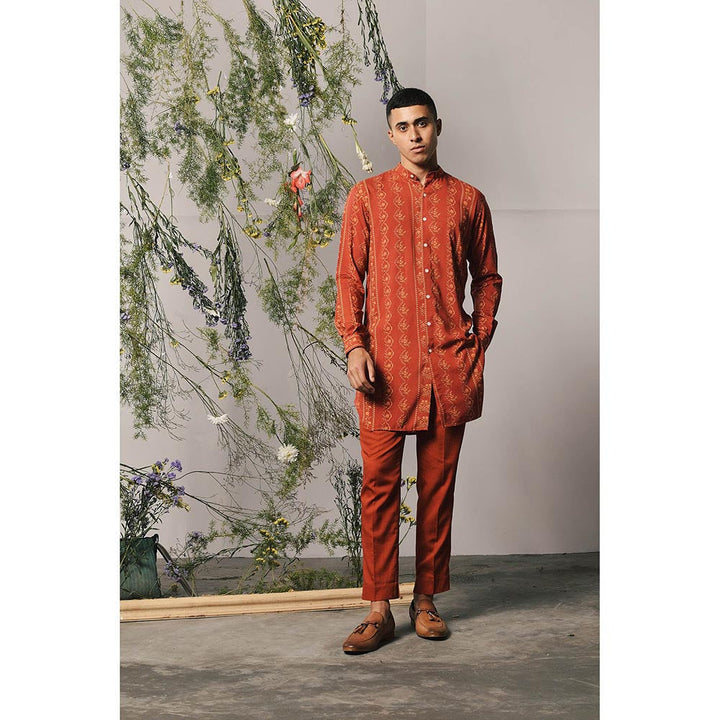 Project Bandi Red Riviera Kurta & Pant (Set of 2)