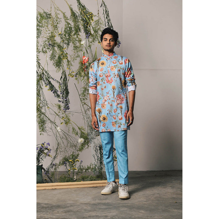 Project Bandi Blue Roma Kurta & Pant (Set of 2)