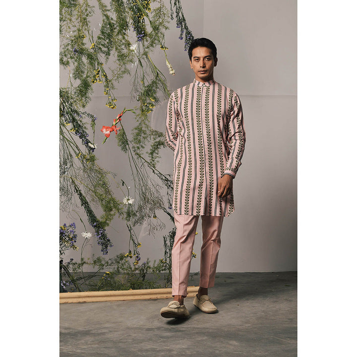 Project Bandi Pink Riga Kurta & Pant (Set of 2)