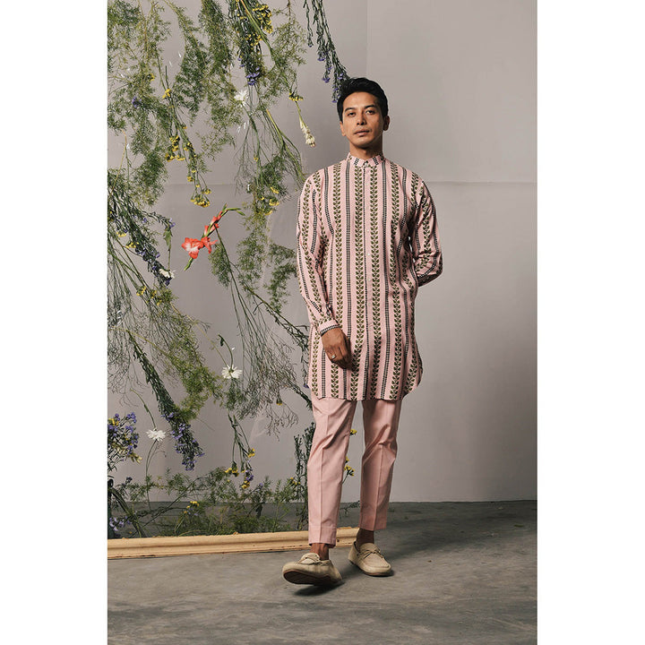 Project Bandi Pink Riga Kurta & Pant (Set of 2)