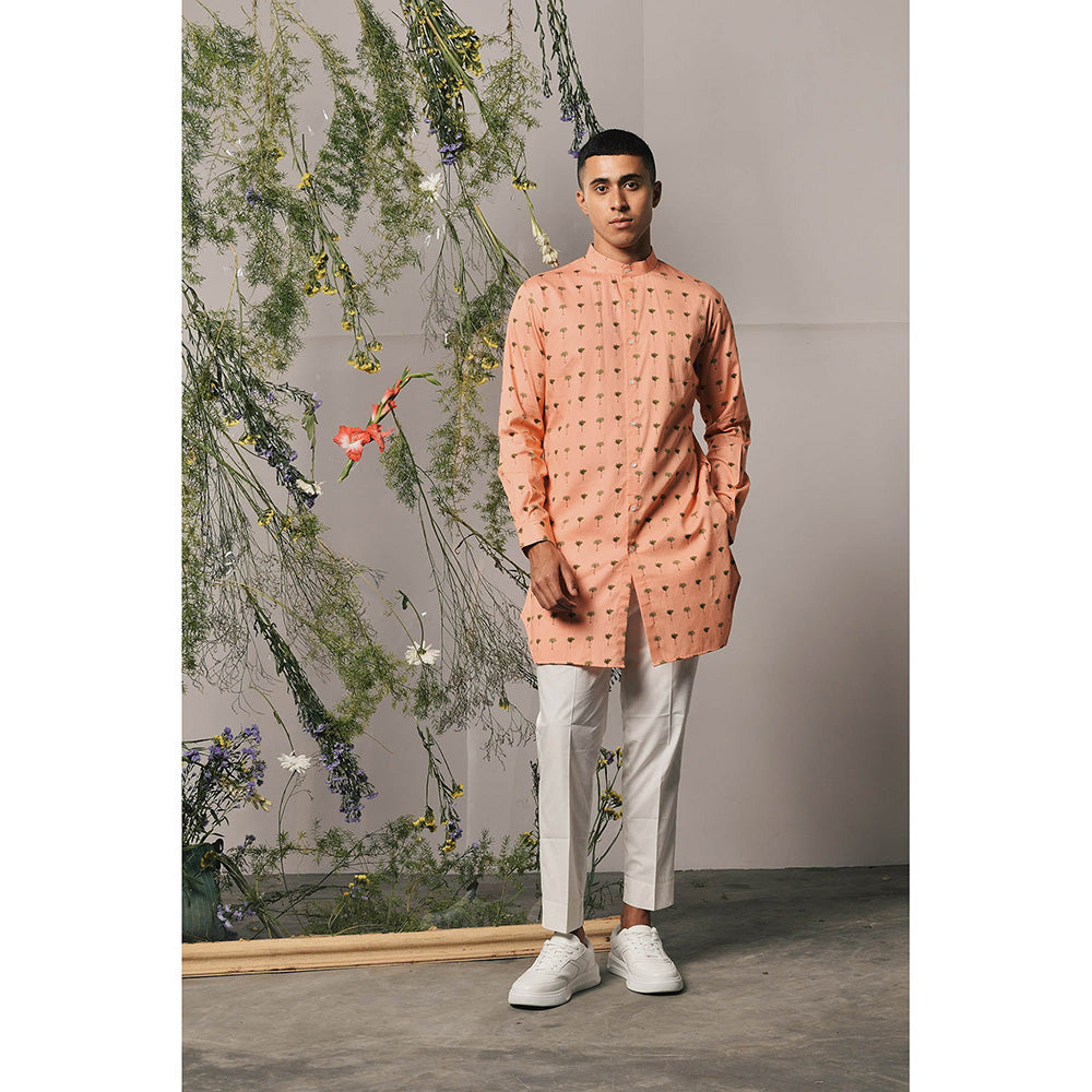 Project Bandi Peach Piccolo Kurta & Pant (Set of 2)