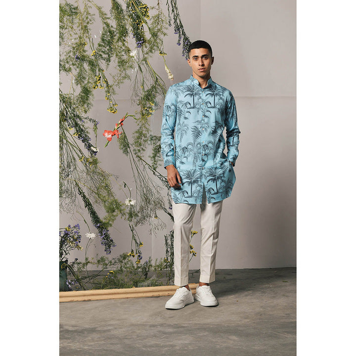 Project Bandi Blue Palermo Kurta & Pant (Set of 2)