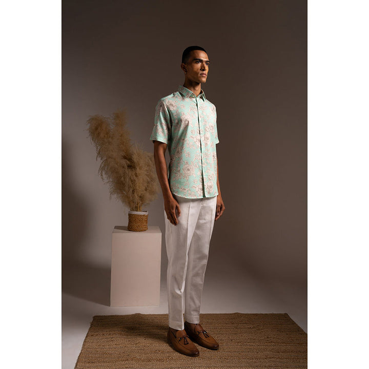 Project Bandi Mint Gulab Shirt