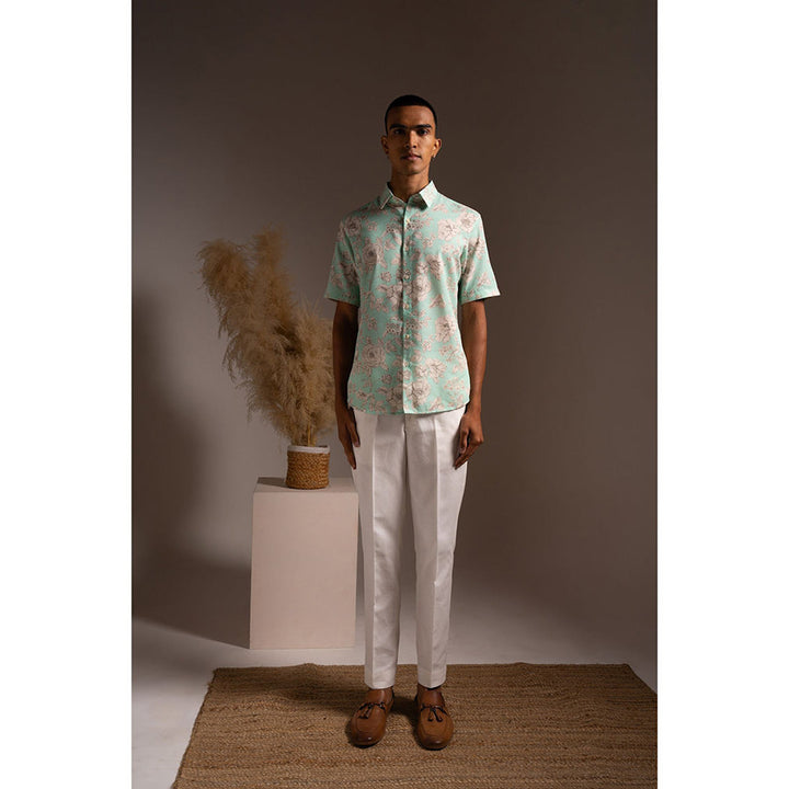 Project Bandi Mint Gulab Shirt