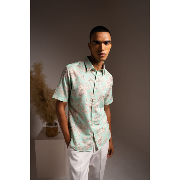 Project Bandi Mint Gulab Shirt