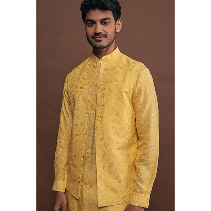Project Bandi Mens Slim Fit Yellow Solair Bandi - Rts