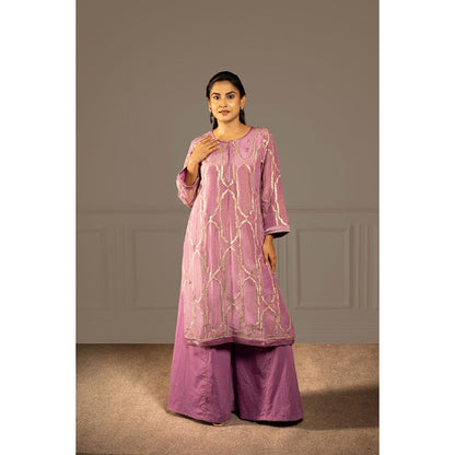 Punam Khetann Akasha Veena Kurta with Palazzo & Dupatta