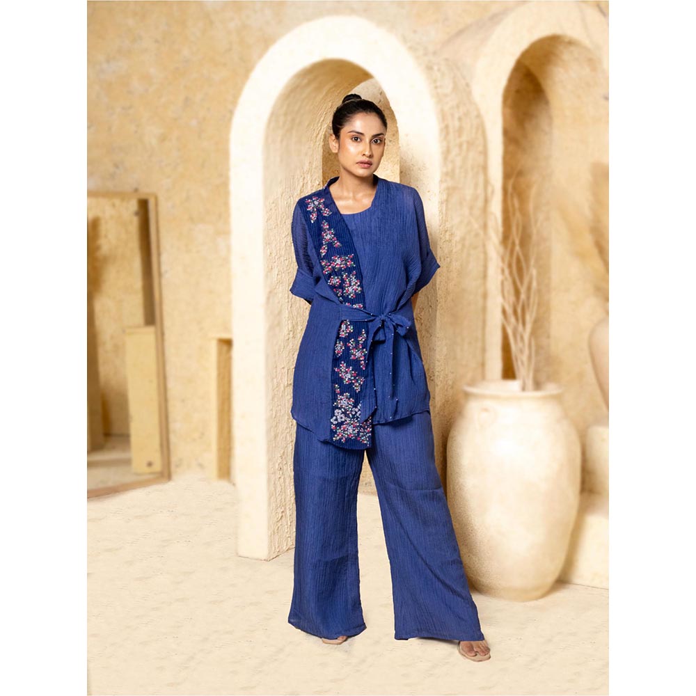 Punam Khetann AZURE WAVE Co-Ord Set