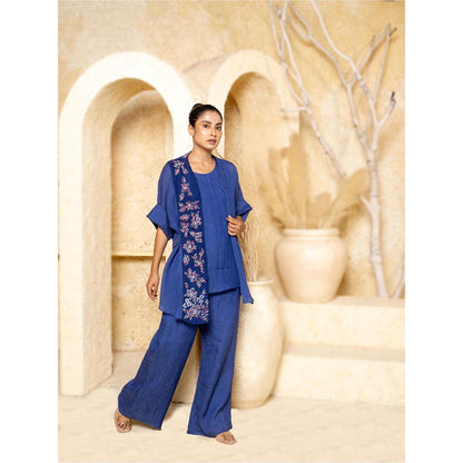 Punam Khetann AZURE WAVE Co-Ord Set