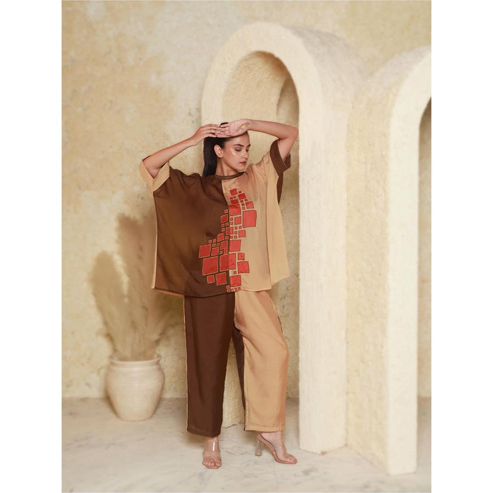 Punam Khetann COCOA DRIFT Co-Ord Set