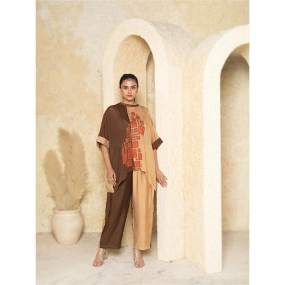 Punam Khetann COCOA DRIFT Co-Ord Set