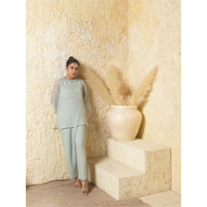 Punam Khetann MINT GLOW Co-Ord Set