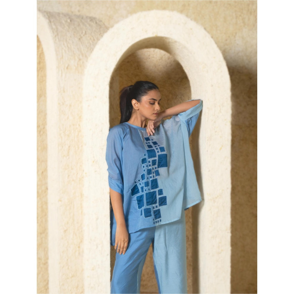 Punam Khetann OCEANIC FLOW Co-Ord Set