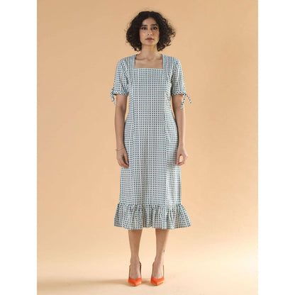 Qua Blue The Tania Dress