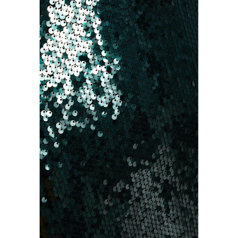 Quiz Clothing Bottle Green Sequin Strappy Maxi Dress