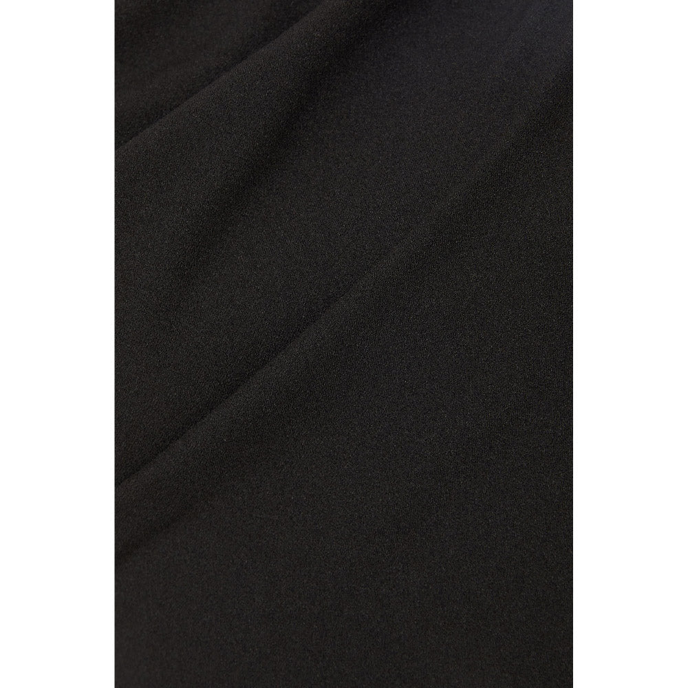 Quiz Clothing Black Off-Shoulder Tulip Hemline Bodycon Maxi Dress