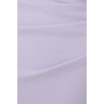 Quiz Clothing Lavender Asymmetric Cowl Neck Bodycon Maxi Dress