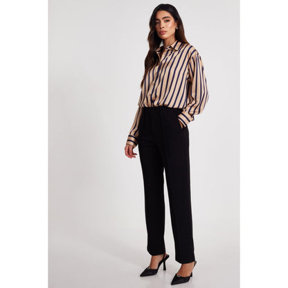 Quiz Clothing Women Tan Collar Neck Shirt