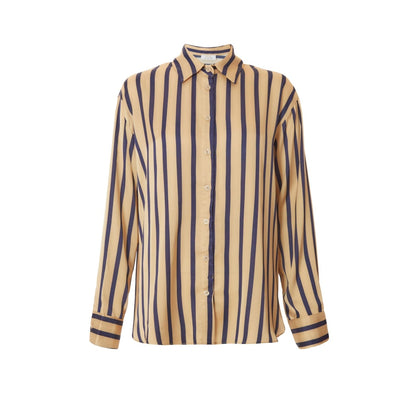 Quiz Clothing Women Tan Collar Neck Shirt